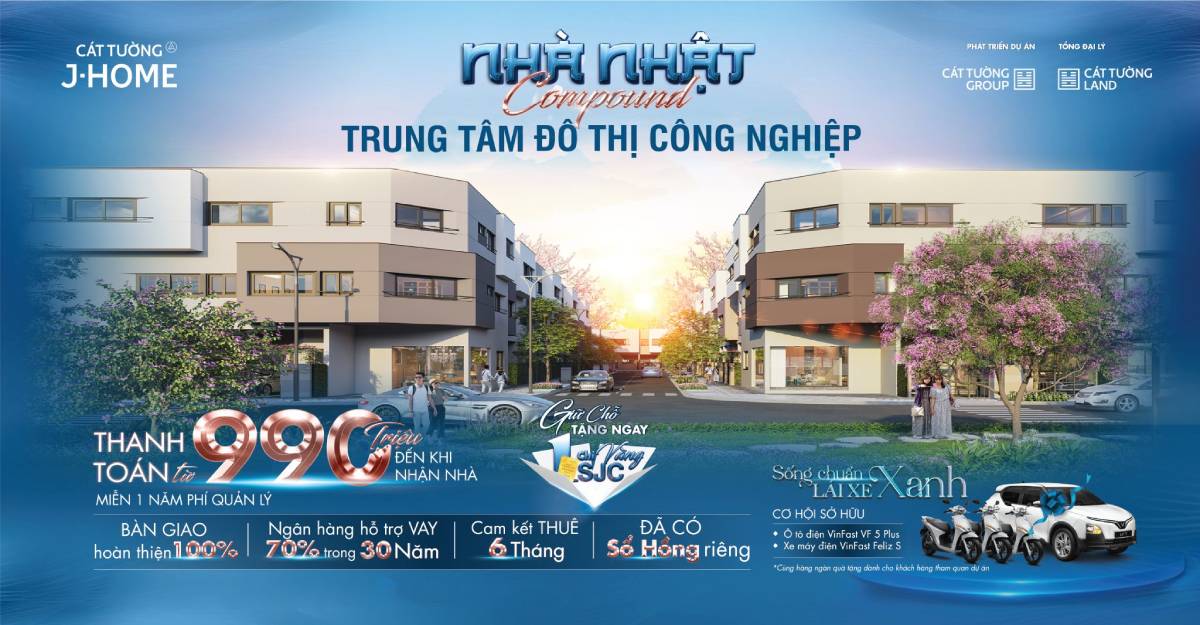 Nhà phố Cát Tường J Home