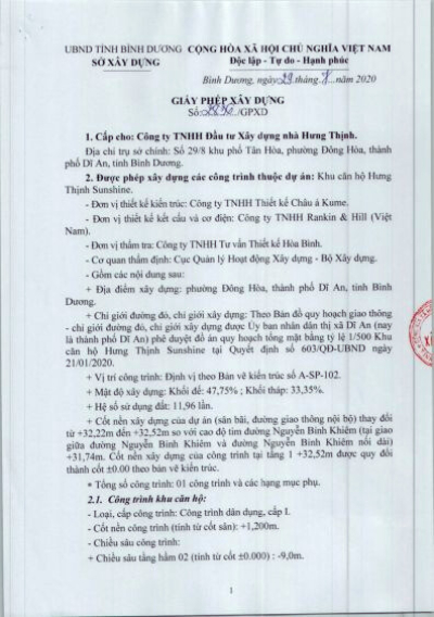 Pháp lý căn hộ Art Stella Bình Dương