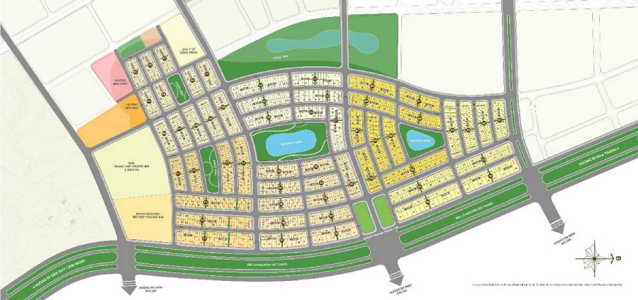 Mặt bằng dự án Golden Bay Cam Ranh giai đoạn 2