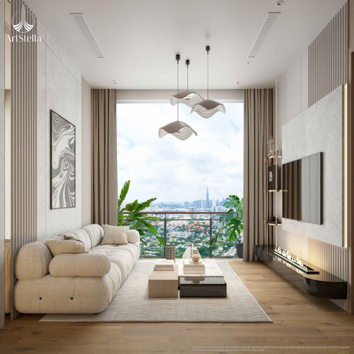 Thiết kế căn hộ Art Stella